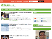 Tablet Screenshot of bcsexam.com